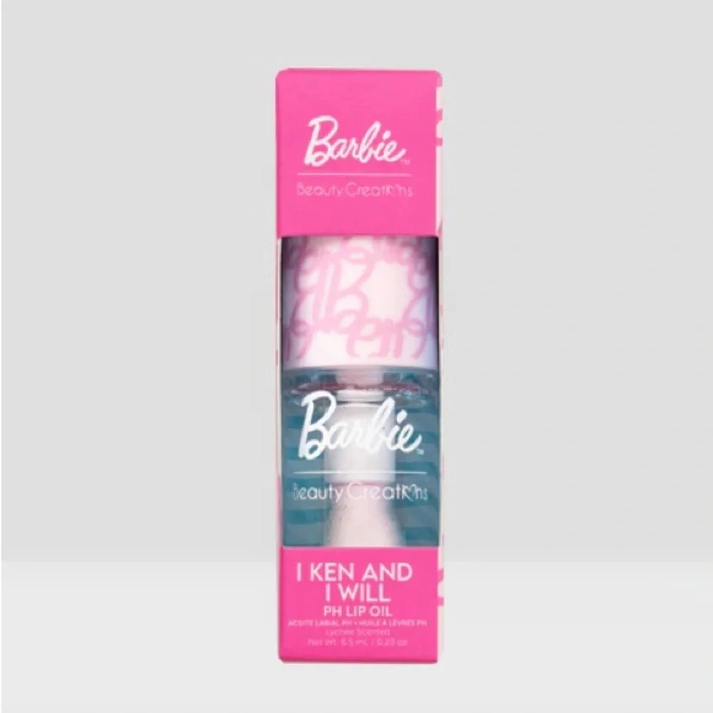 NWT BARBIE X BEAUTY CREATIONS I KEN AND I WILL PH LIP OIL